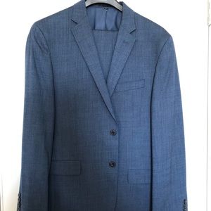 Jos. A Banks 1905 Blue Solid Suit